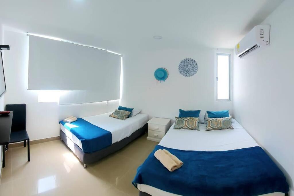 Hermoso Apartamento Vista Al Mar. Edf Palmetto 1 . Cartagena Luaran gambar