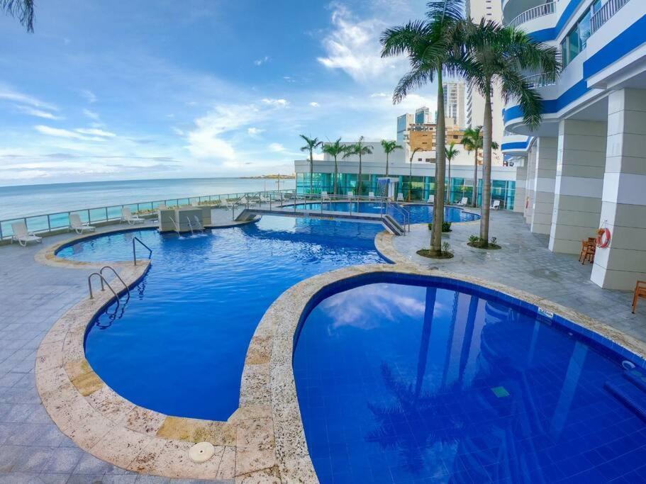 Hermoso Apartamento Vista Al Mar. Edf Palmetto 1 . Cartagena Luaran gambar